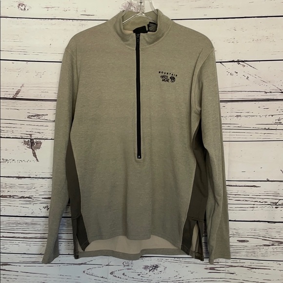 Mountain Hardwear Shirts Mountainhard Wear Zip Pullover Poshmark